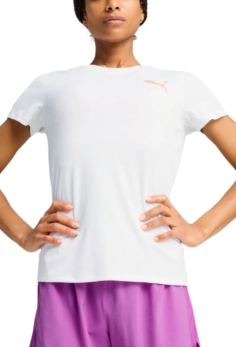 Μπλούζα Κοντομάνικη Puma Graphics Running Illustratio 526553-02 Γυναικείο