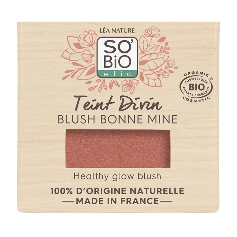 LÉa nature so bio étic Blush Divin Rouge 01 Bois de rose (3 g)