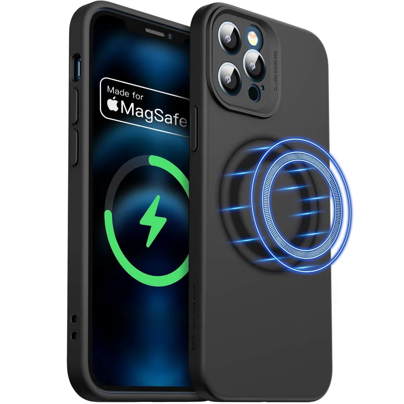 ESR iPhone 12 Pro Max Cloud Case Black MagSafe Certified