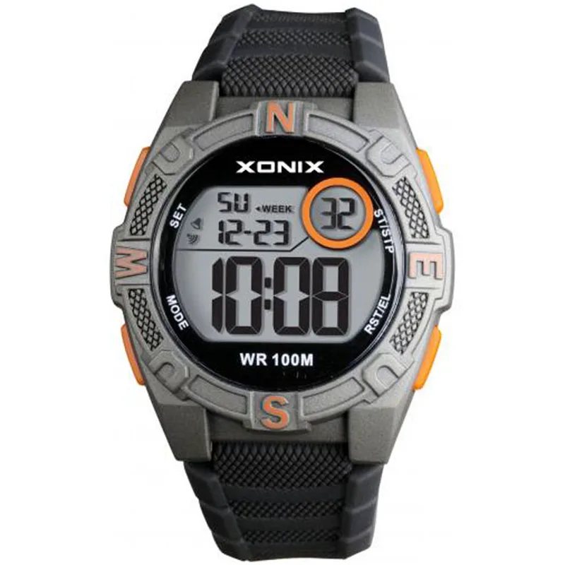 XONIX Black Rubber Strap KQA-005