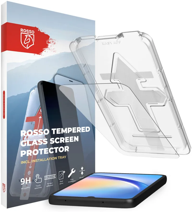 Κόκκινο Tempered Glass - Αντιχαρακτικό Προστατευτικό Γυαλί Οθόνης Samsung Galaxy A34 (8719246391101)