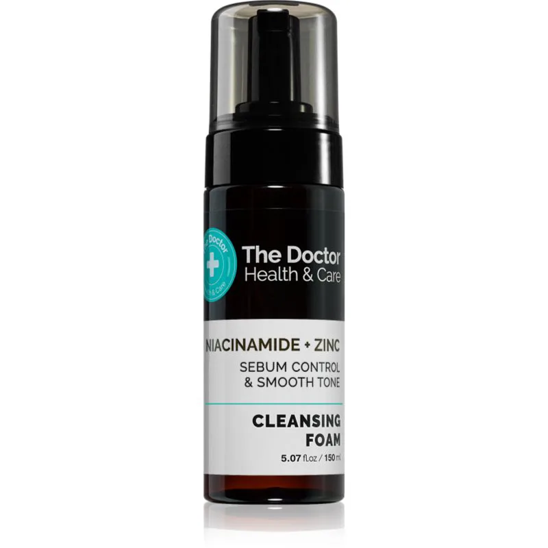 The Doctor Niacinamide + Zinc Sebum Control & Smooth Tone καθαριστικός αφρός με ματ επίδραση 150 ml