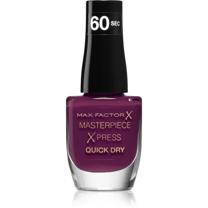 Max Factor Masterpiece Xpress βερνίκι νυχιών με γρήγορο στέγνωμα απόχρωση 340 Berry Cute 8 ml