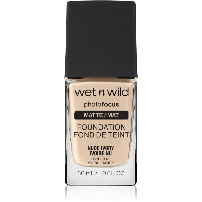 Wet n Wild PhotoFocus ματ ρευστό μεικ απ απόχρωση Nude Ivory 30 ml
