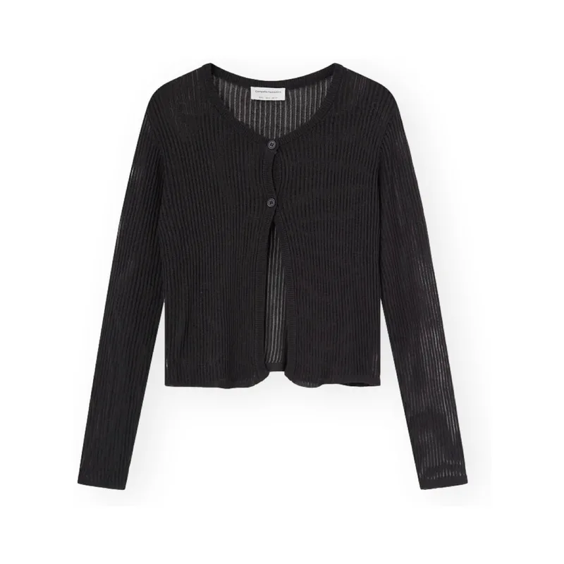 Πουλόβερ Compania Fantastica COMPAÑIA FANTÁSTICA Cardigan 10461 - Black