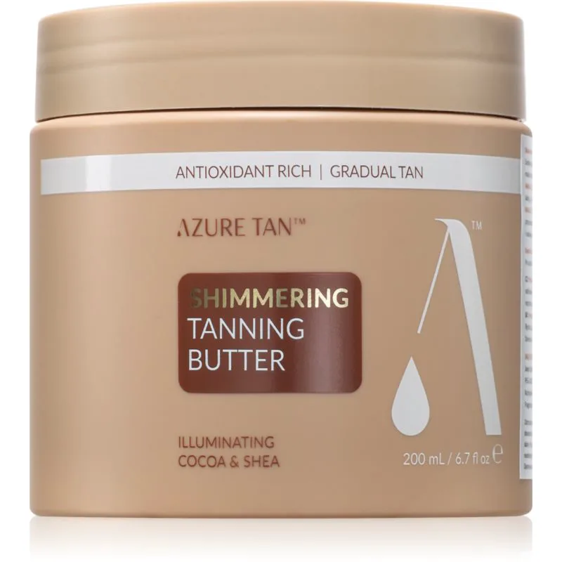 Azure Tan Shimmering βάλσαμο με χρώμα για το σώμα με στρας 200 ml