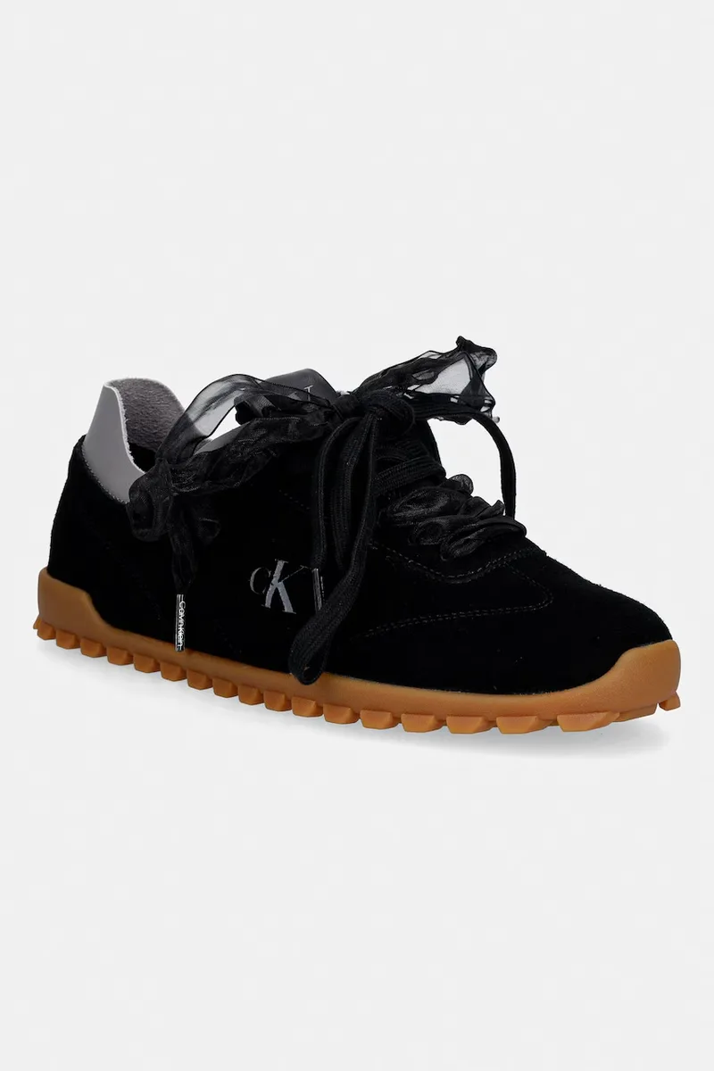 Calvin Klein LOW PROFILE RUN MG SUE DB LACES sneakers Γυναικεία