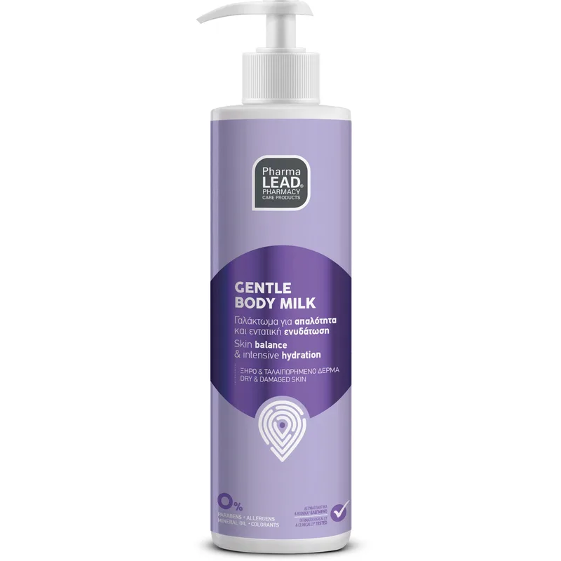 Pharmalead Gentle Body Milk Γαλάκτωμα Σώματος για Απαλότητα & Εντατική Ενυδάτωση 250ml