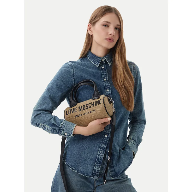 Τσάντα LOVE MOSCHINO JC4231PP0OKB190A Μπεζ