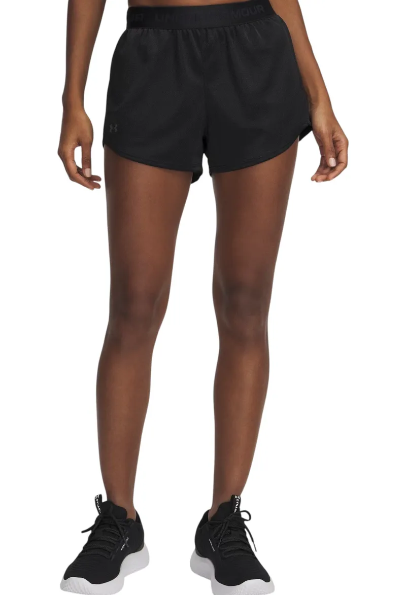 Σορτς Under Armour Tech Play Up Shine Shorts 1389883-001 Γυναικείο