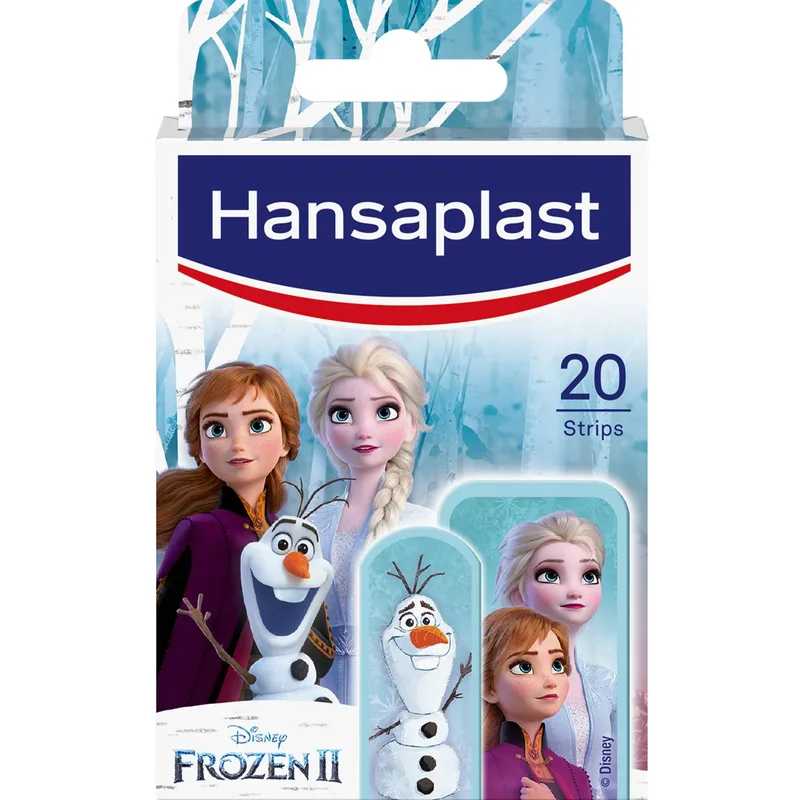 Hansaplast Disney Frozen Παιδικά Επιθέματα σε Διάφορα Σχέδια με τους Χαρακτήρες της Ταινίας Frozen II 20 Τεμάχια