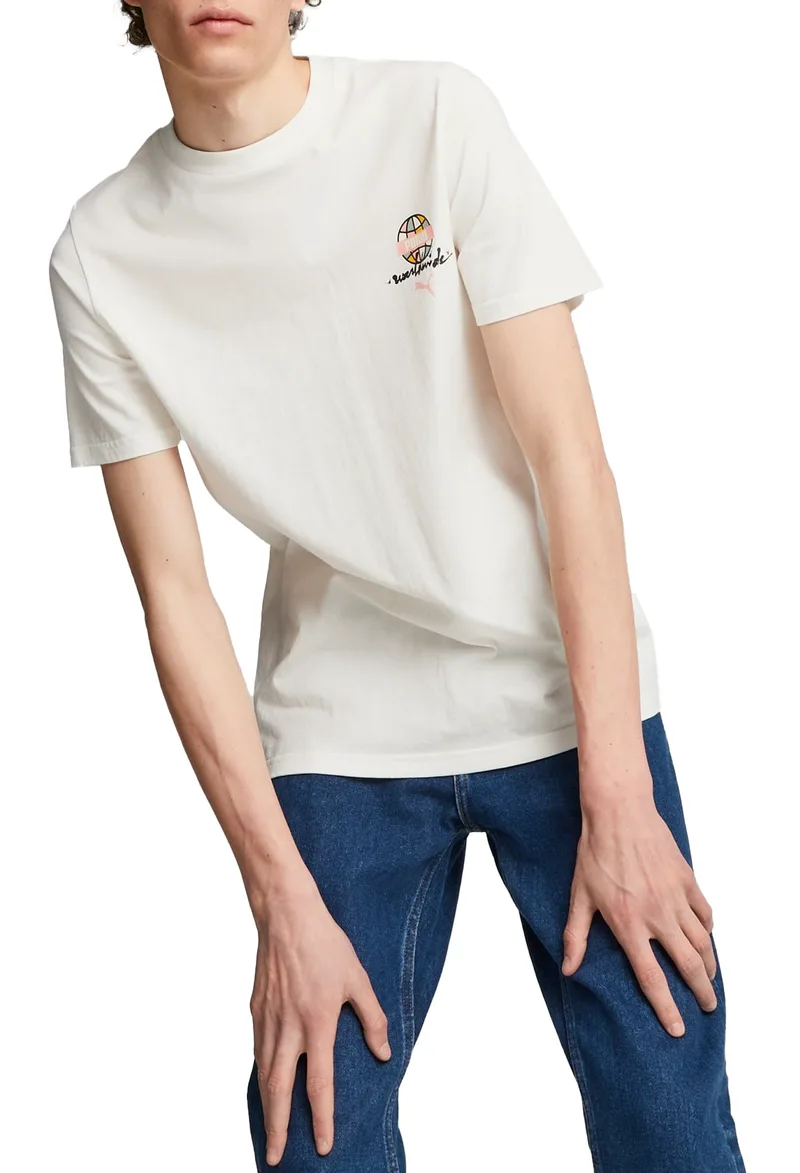 Μπλούζα Κοντομάνικη Puma Worldwide Graphic 622645-65 Ανδρικό