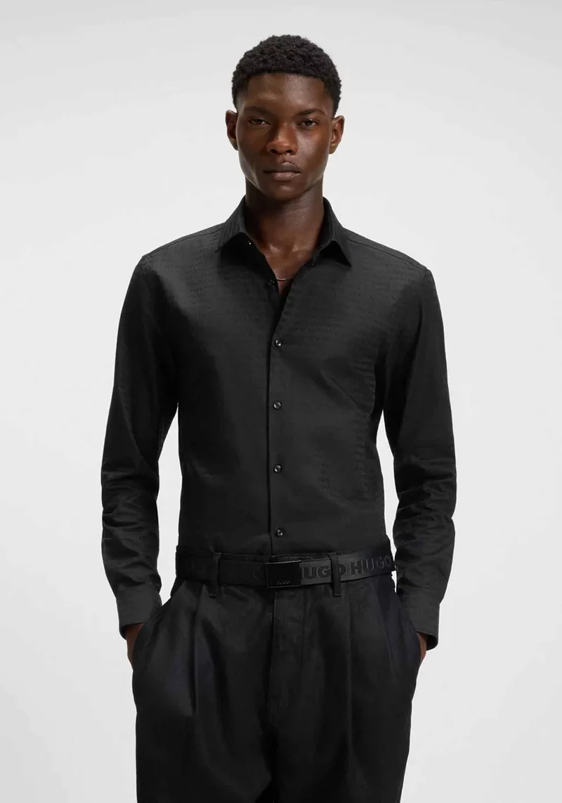 HUGO Πουκάμισο της σειράς Kenno - 50544934 001 Black