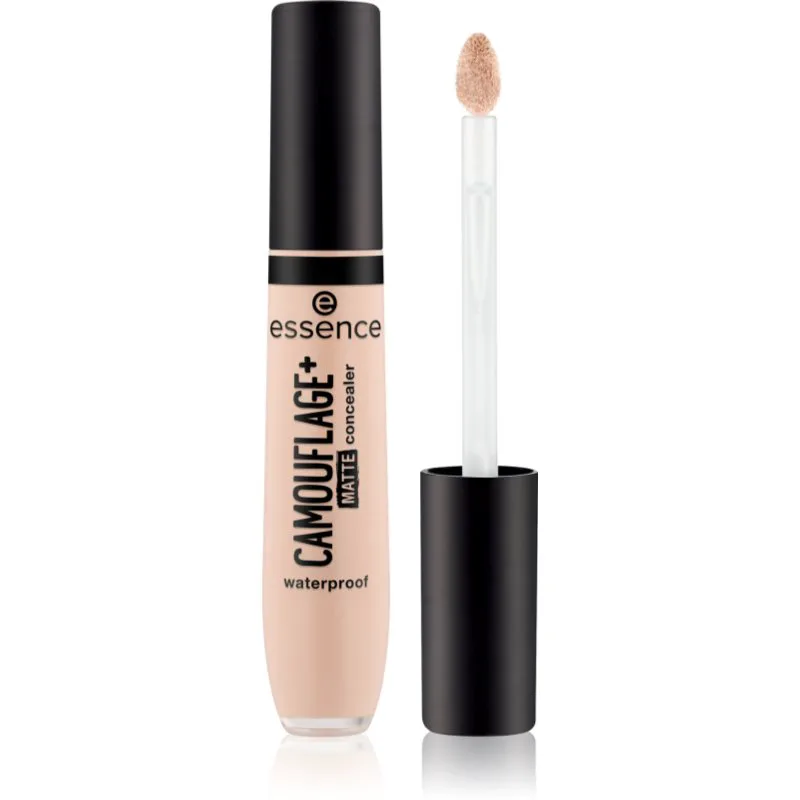 essence CAMOUFLAGE+ MATTE υγρό κονσίλερ με ματ αποτελέσματα απόχρωση 20 8 ml
