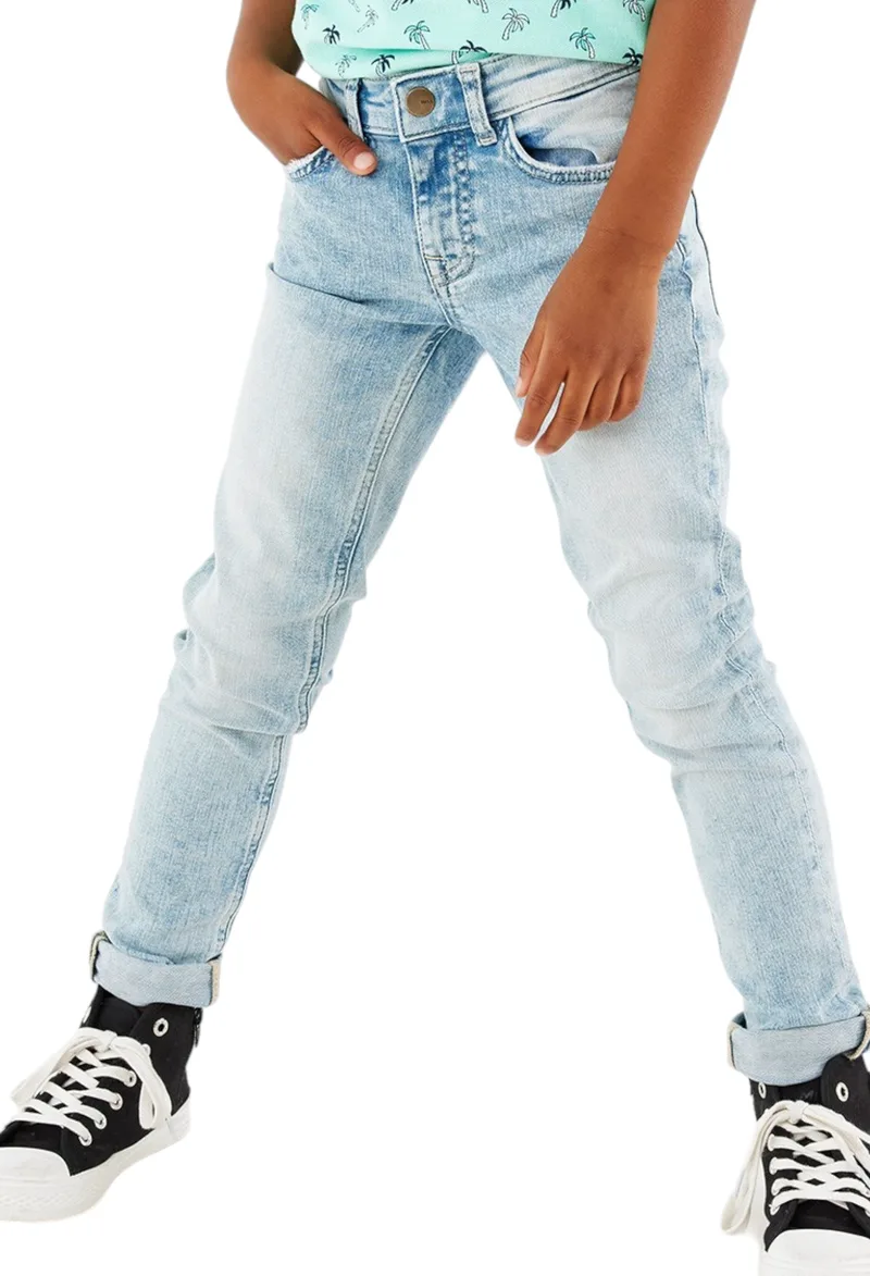 Παντελόνι Jean Mexx Jamy Slim Waist Slim BM0531023B-Light Blue Αγόρι