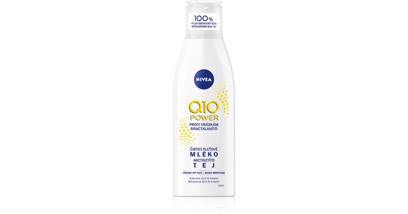 Nivea Q10 Plus Anti-Wrinkle Cleansing Milk 200ml