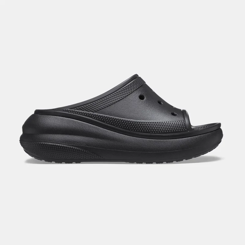 CROCS CRUSH SLIDE ΜΑΥΡΟ