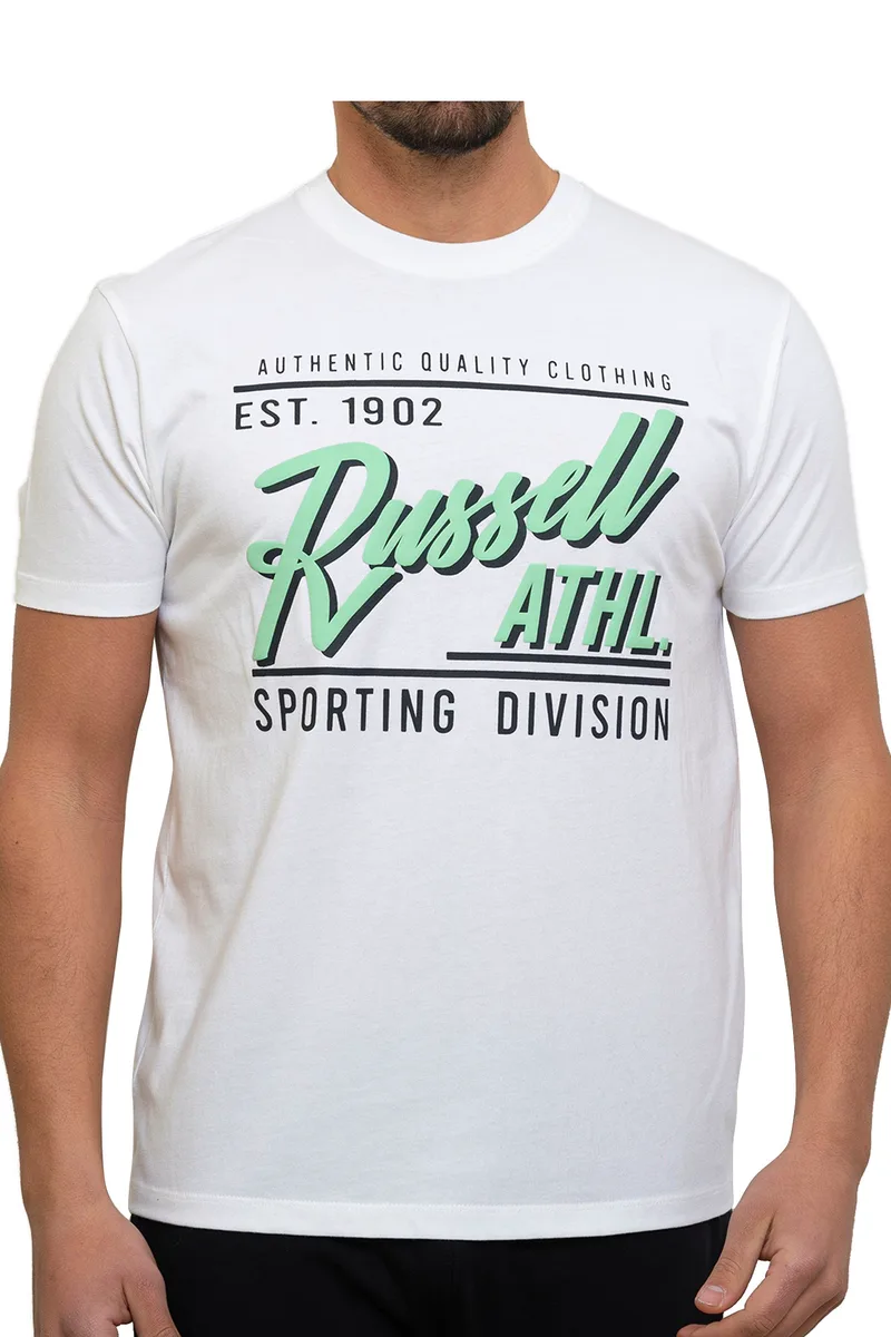 Μπλούζα Κοντομάνικη Russell Athletic Rasd A3014-1-001 Ανδρικό