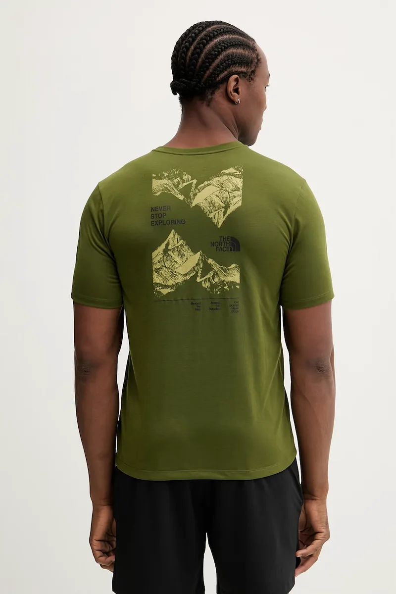 Μπλουζάκι προπόνησης The North Face FOUNDATION MOUNT