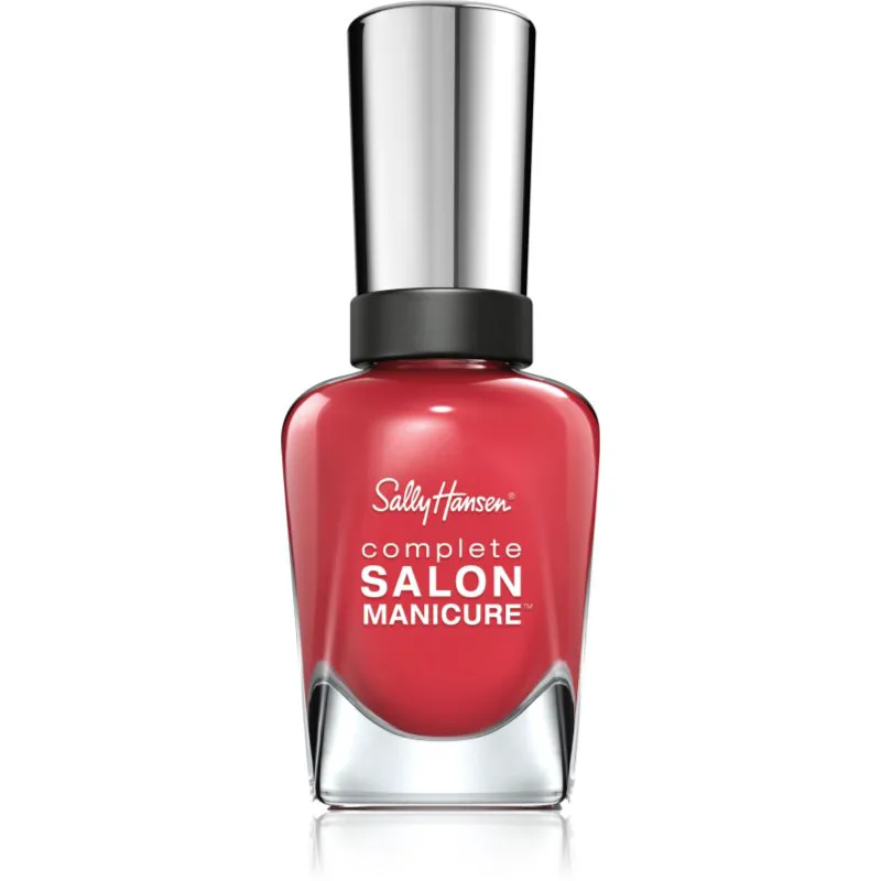 Sally Hansen Complete Salon Manicure δυναμωτικό βερνίκι νυχιών απόχρωση 281 Scarlet Lacquer 14.7 ml