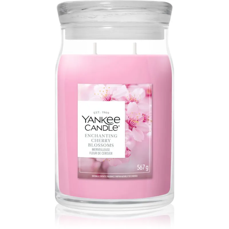 Yankee Candle Enchanting Cherry Blossom αρωματικό κερί 567 γρ