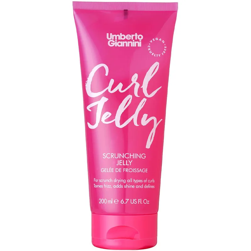 Umberto Giannini Scrunch Drying Jelly Ζελέ για Στέγνωμα Κατάλληλο για Όλους τους Τύπους Μαλλιών με Μπούκλες 200ml