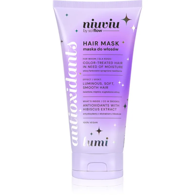 so!flow LUMI Hair Mask With Antioxidants θεραπευτική μάσκα για βαμμένα μαλλιά 200 ml