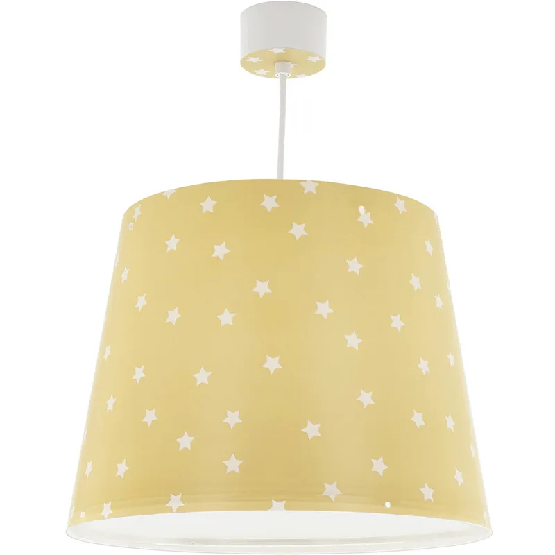 Παιδικό Φωτιστικό Οροφής Μονόφωτο Ango 82212A Starlight Yellow