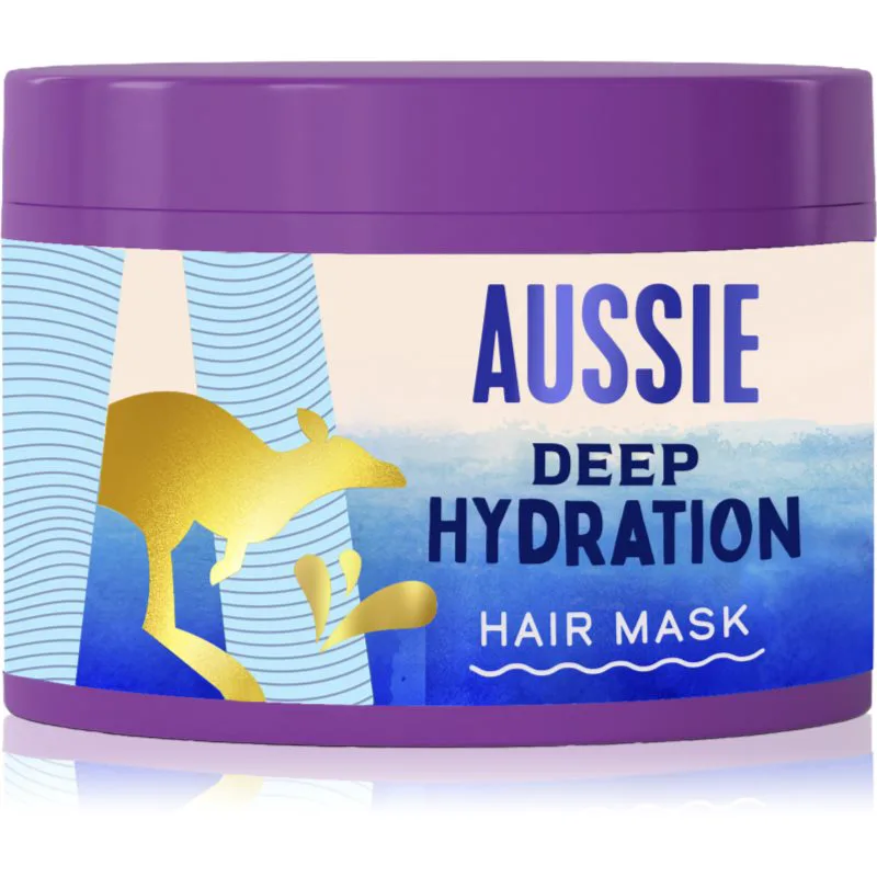 Aussie Deep Hydration Hair Mask εντατικά ενυδατική μάσκα για ξηρά και κατεστραμμένα μαλλιά 500 ml