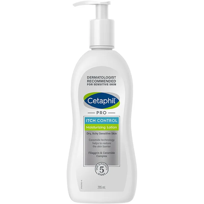 Cetaphil Pro Itch Control Moisturizing Lotion Ενυδατική Λοσιόν για Ξηρή & Κνησμώδη Ευαίσθητη Επιδερμίδα 295ml