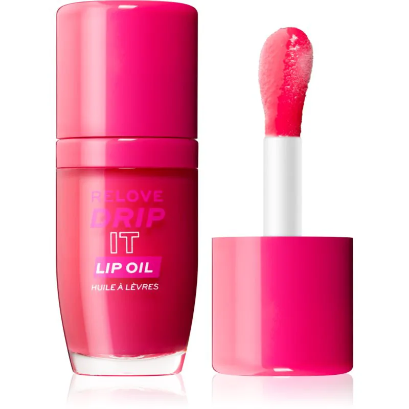 Revolution Relove Drip It Έλαιο για τα χείλη απόχρωση Rose 5.5 ml