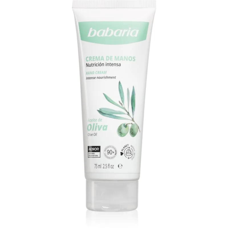 Babaria Olive κρέμα για τα χέρια με ελαιολάδο 75 ml