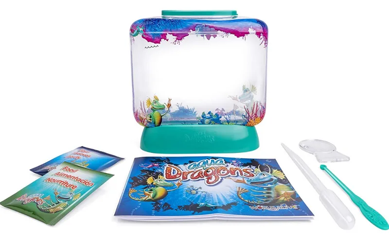 Aqua Dragons Deluxe Deep-Sea Habitat - Εκπαιδευτικό Παιχνίδι Ενυδρείο / Βιότοπος Βαθιάς Θάλασσας με Φωτισμό LED - 400ml (4003)