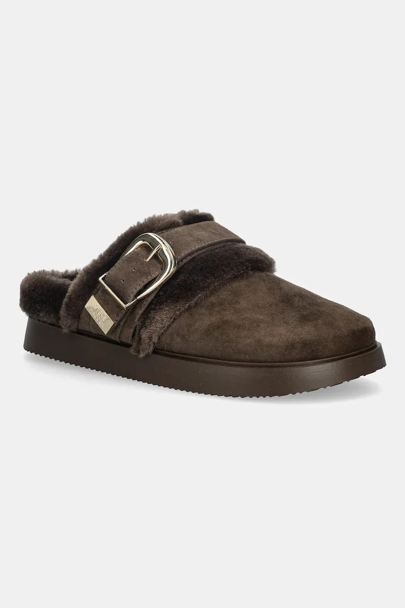 Παντόφλες σουέτ Steve Madden Cozy Up