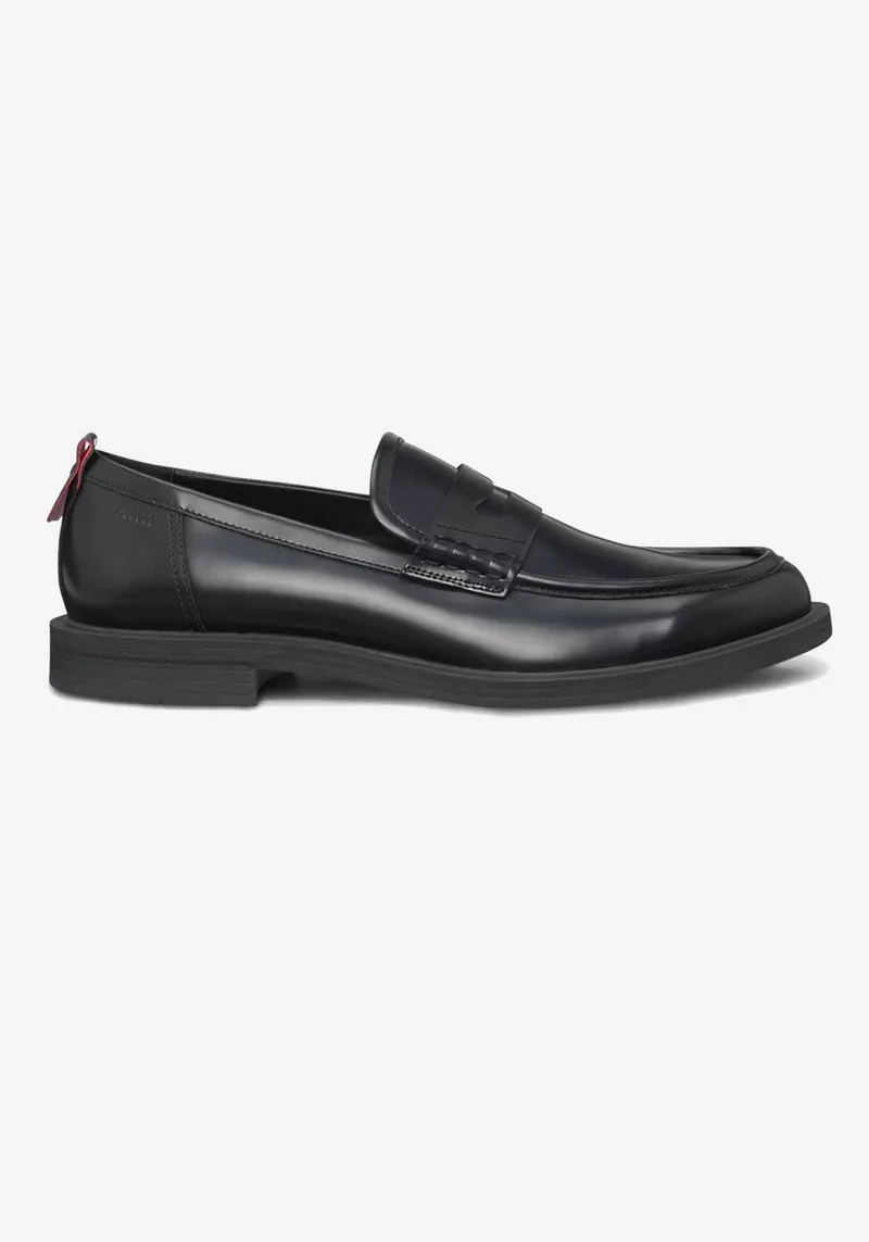 HUGO Δερμάτινα Loafers Παπούτσια της σειράς Varian - 50548591 001 Black