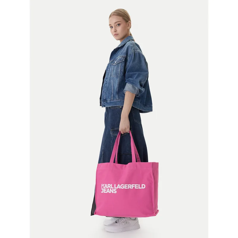 Τσάντα Karl Lagerfeld Jeans A1W50002 Μπορντό