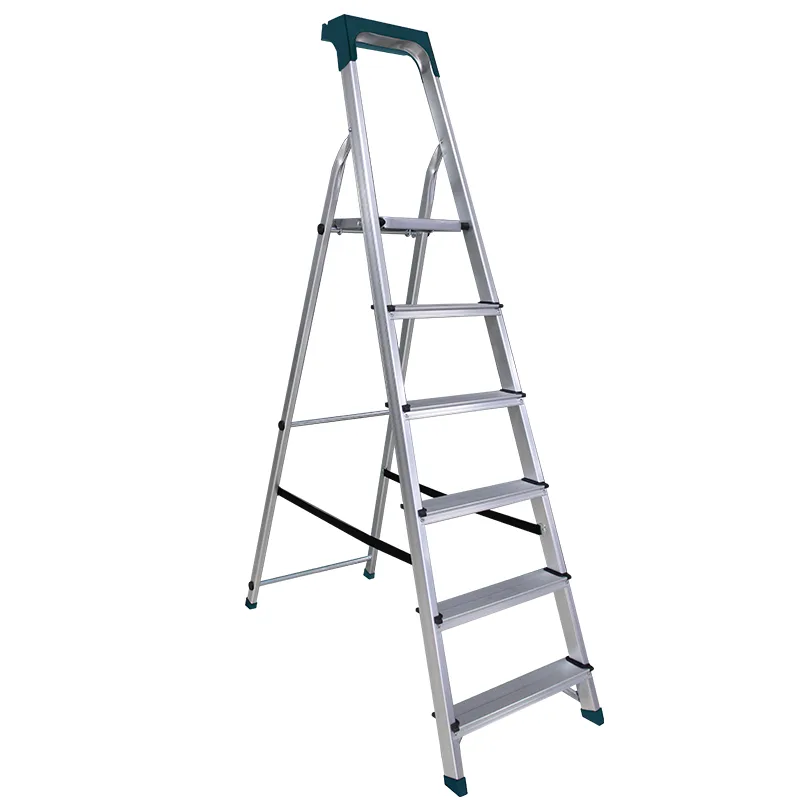 BORMANN Pro BHL9010 Σκάλα Αλουμινίου 5+1 Σκαλιά Με Θήκη Εργαλείων 044772