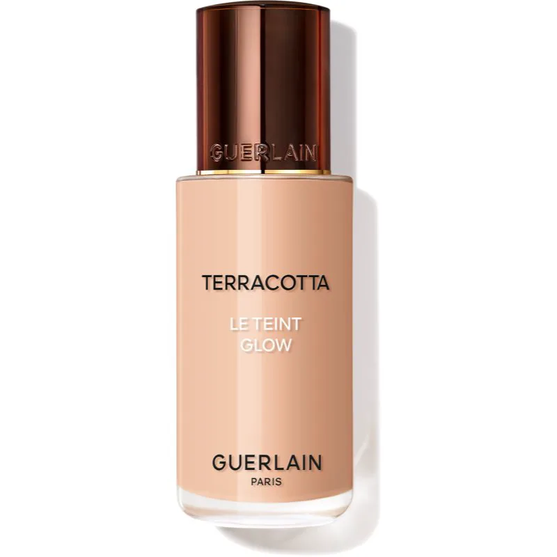 GUERLAIN Terracotta Le Teint Glow υγρό μεικ απ για φωτεινότητα για φυσική εμφάνιση απόχρωση 3C Cool 35 ml