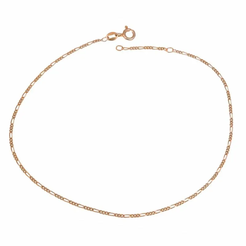 Ροζ gold αλυσίδα ποδιού από ασήμι 925 036352 036352 Ασήμι