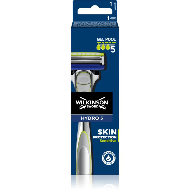 Wilkinson Sword Hydro5 Sensitive ξυριστική μηχανή για ευαίσθητο δέρμα 1 τμχ