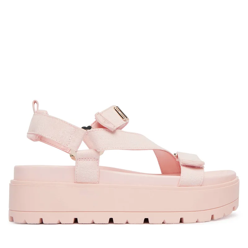 Σανδάλια Guess FLJFTT DEN03 Ανοιχτό ροζ