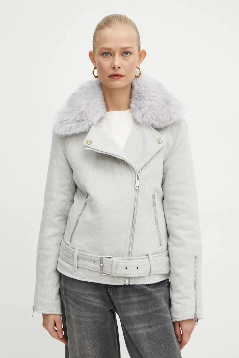 Μπουφάν από μίγμα μαλλιού Guess NANCY