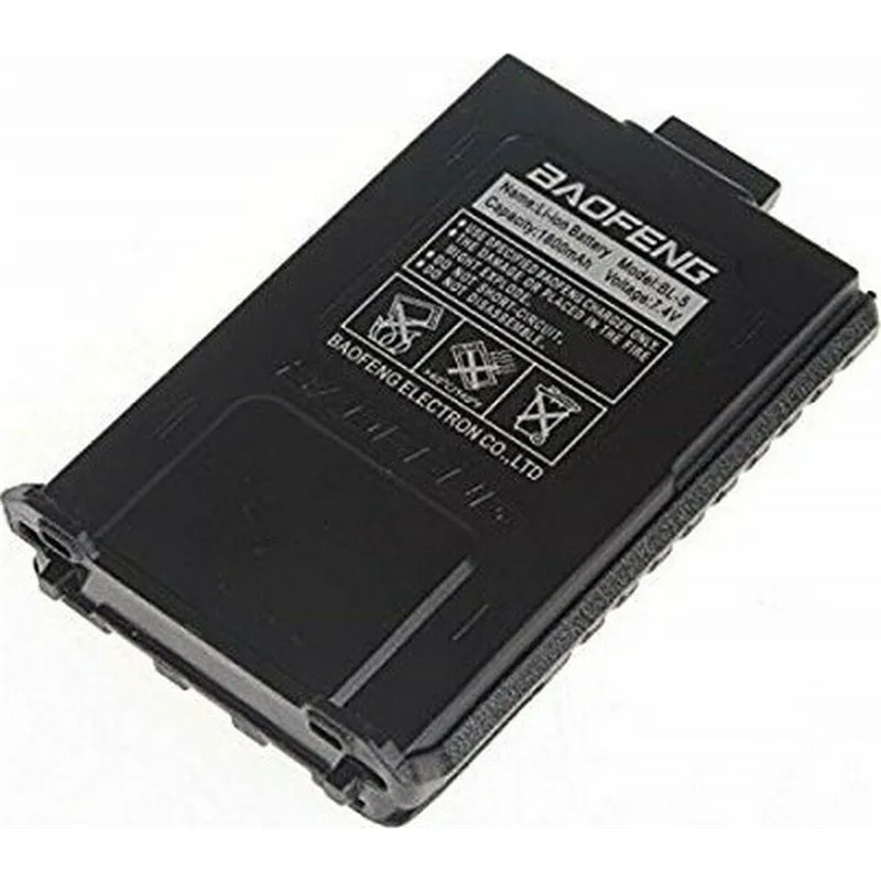 Baofeng BL-5 1800mah Μπαταρία Ασύρματου Πομποδέκτη UHF/VHF για UV-5R