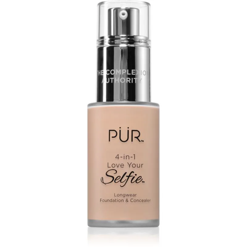 PÜR Cosmetics 4-in-1 Love Your Selfie μεικ απ και διορθωτής 2 σε 1 απόχρωση MN1 30 ml