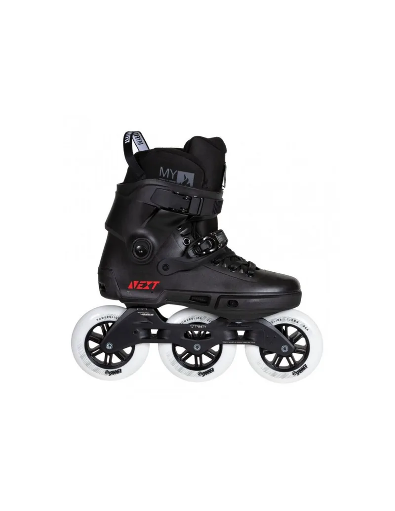 Powerslide Next Core 110 908366 Inline Αυξομειούμενα Rollers Μαύρα Ενηλίκων/Παιδικά
