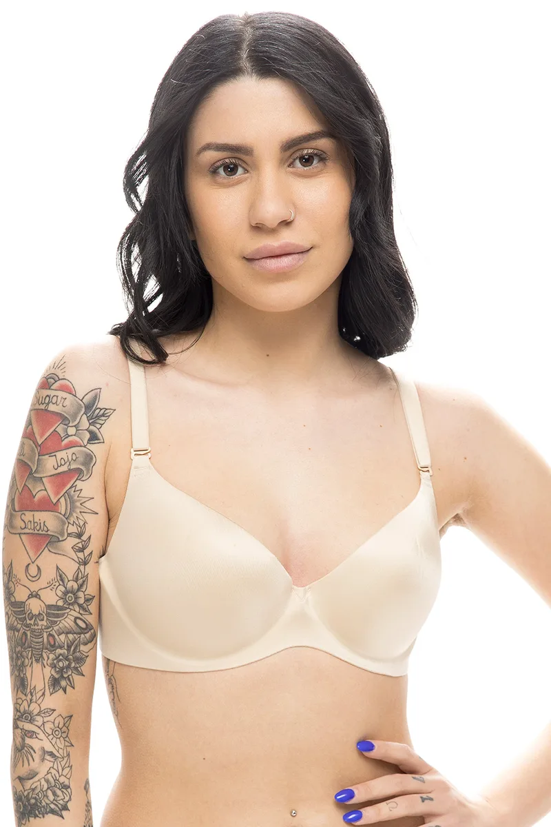 Γυναικείο σουτιέν Push Up με μπανέλα (B Cup)-33-6040