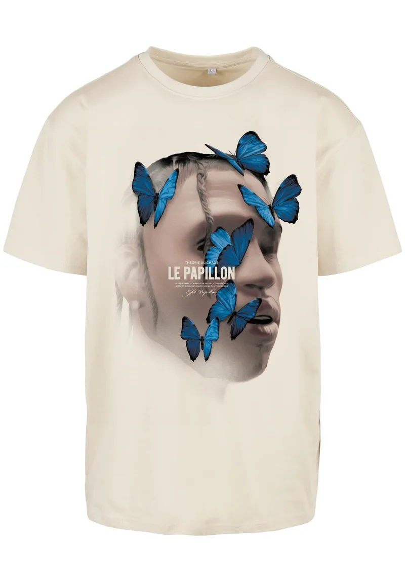 Le Papillon Oversize Tee Mister Tee MT1899-00208 sand