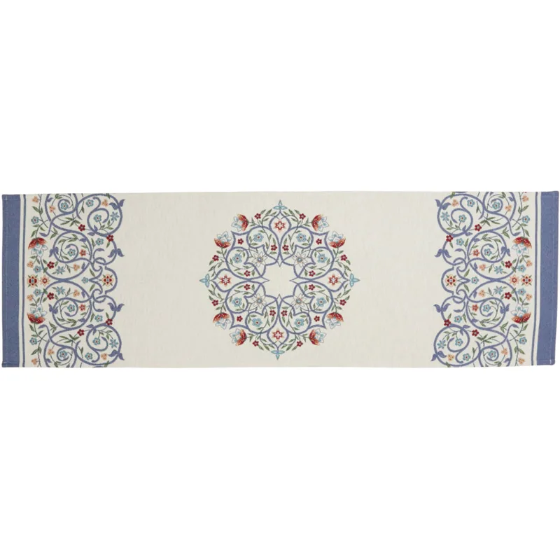 Τραβέρσα 35x100 Dimeco Silvia Blue