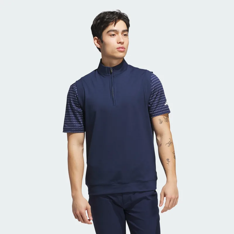adidas M Ultimate365 Classic Quarter-Zip Vest (9000284317_24364)