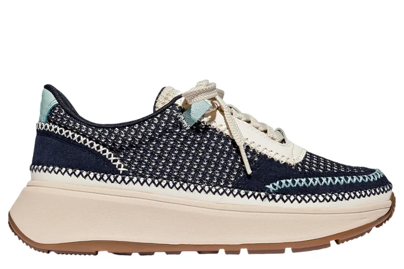 Sneaker Fitflop Low F-Mode IA3-442-MIDNIGHT NAVY MIX Γυναικείο